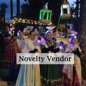 Las Posadas Novelty Vendor